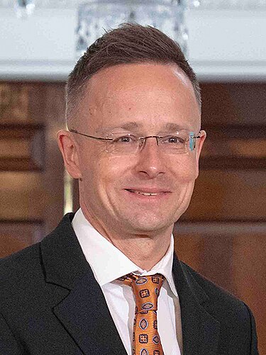 Peter Szijjarto. Kuva: Unkarin hallitus
