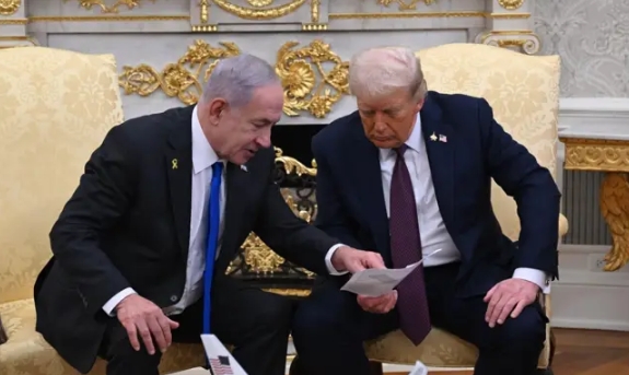 Netanjahu ja Trump. Kuva: The White House