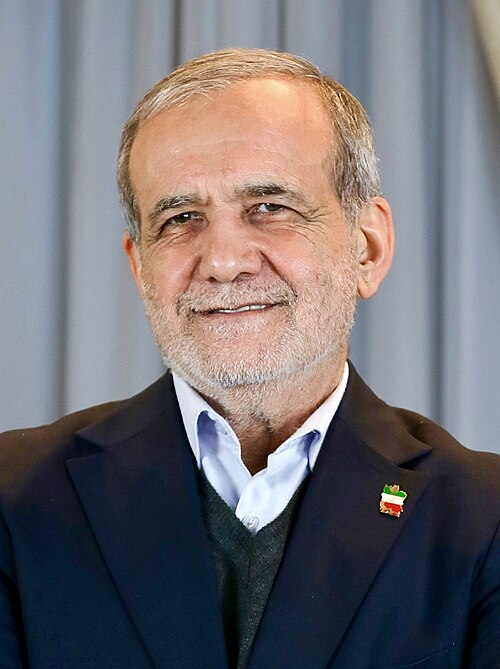Iranin presidentti Masoud Pezeshkian