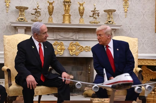 Benjamin Netanyahu ja Donald Trump. Kuva: ISRAELIN PÄÄMINISTERIN KANSLIA